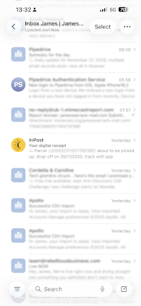BIMI email icon screenshot