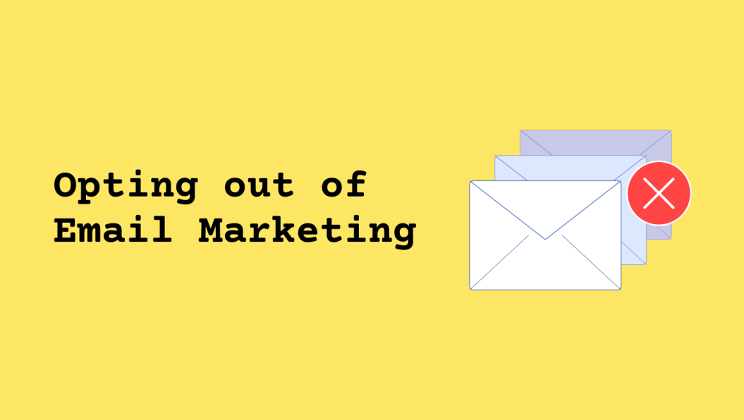 Opting out of email marketing